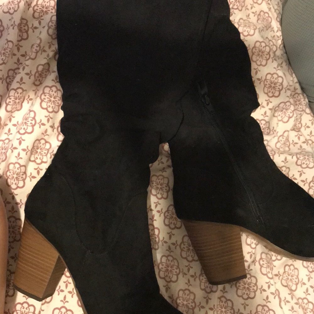 high heel boots